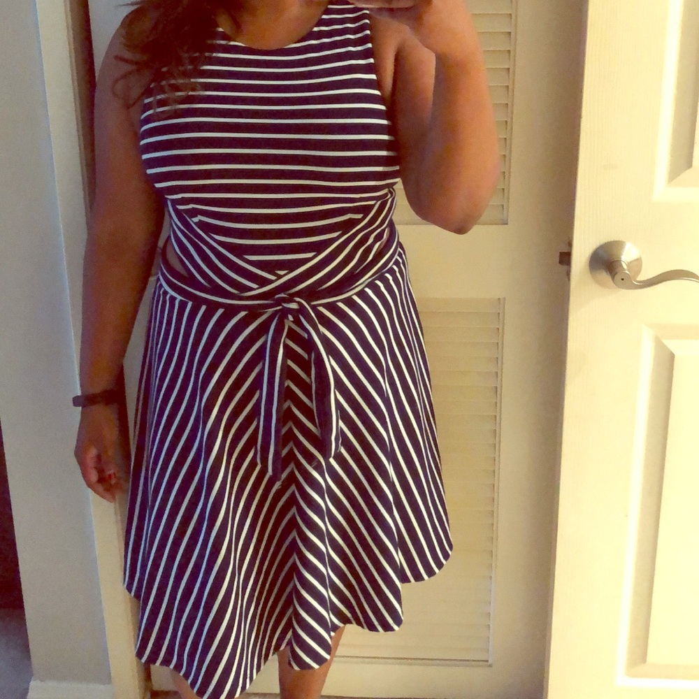 NWT Blue/white Dress from Anthropologie